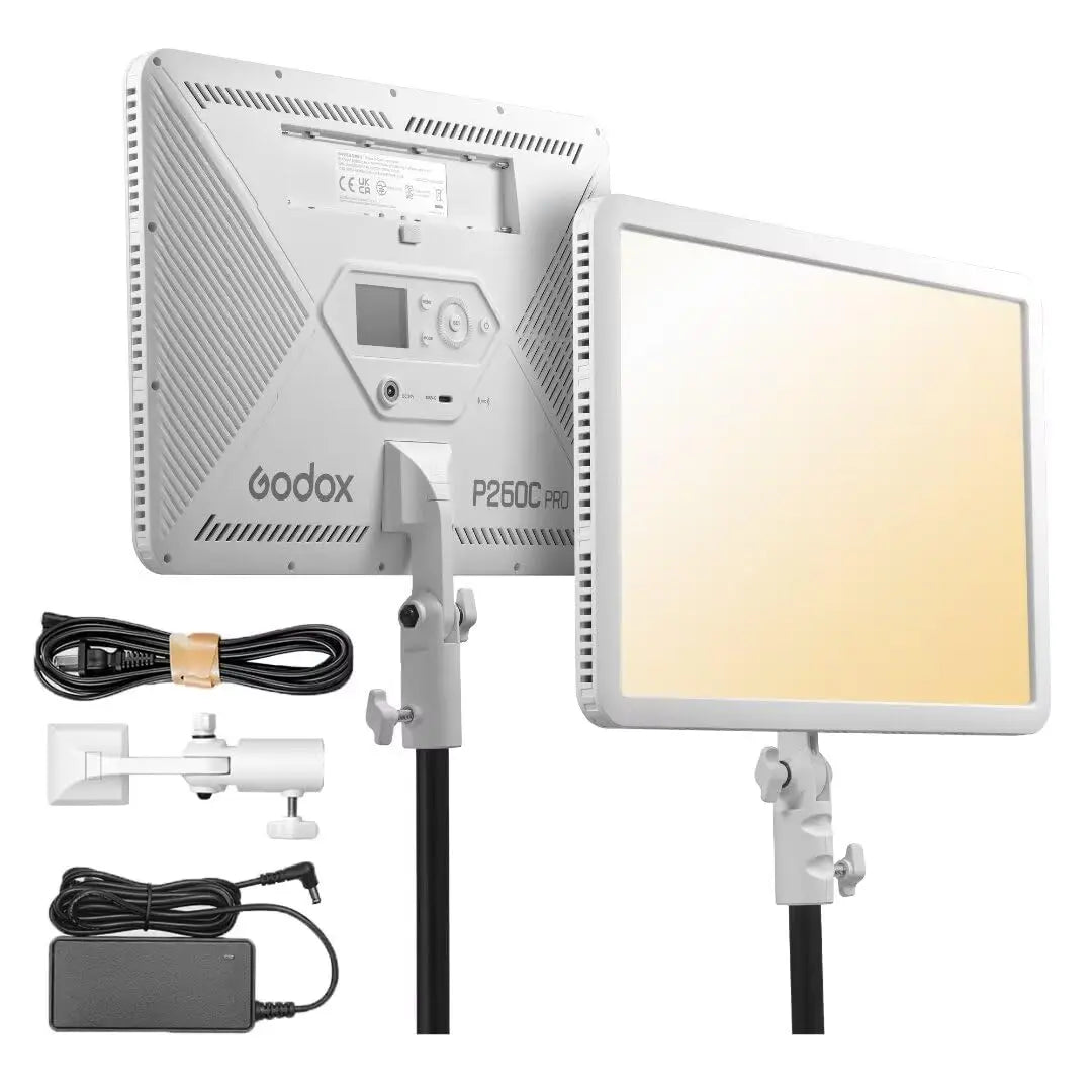 Godox LEDP260C Ultra Slim Bi Color LED Video Light Panel Godox
