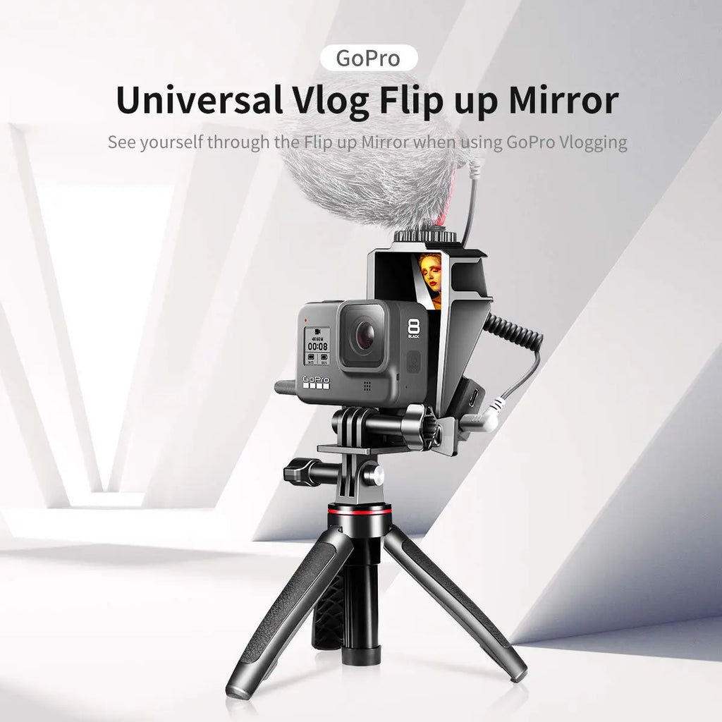Ulanzi GP-5 Sports Camera Selfie Vlog Flip Up Mirror Bracket Ulanzi