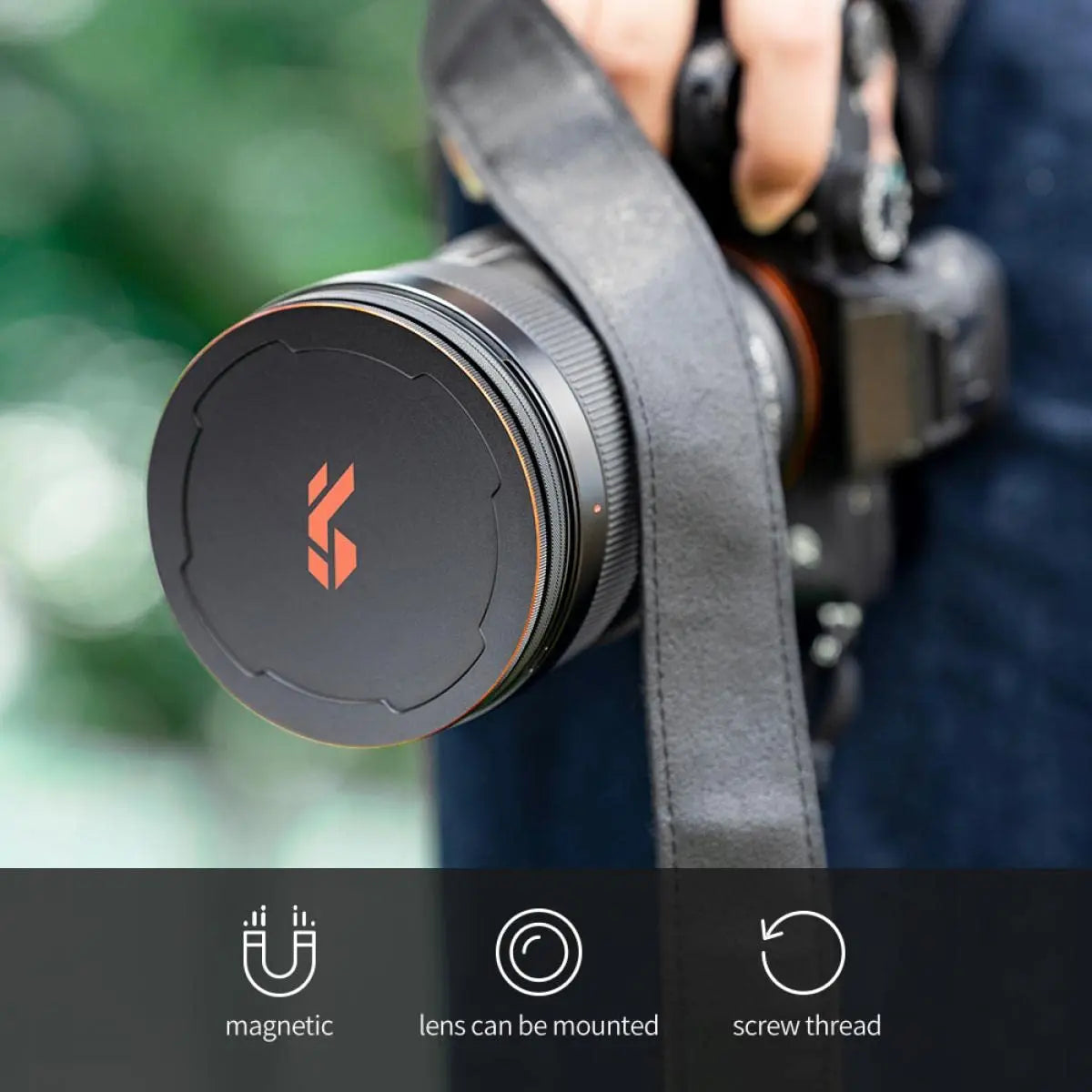 K and F 77mm Magnetic Black Mist Filter 1 by 4 Nano X K&F