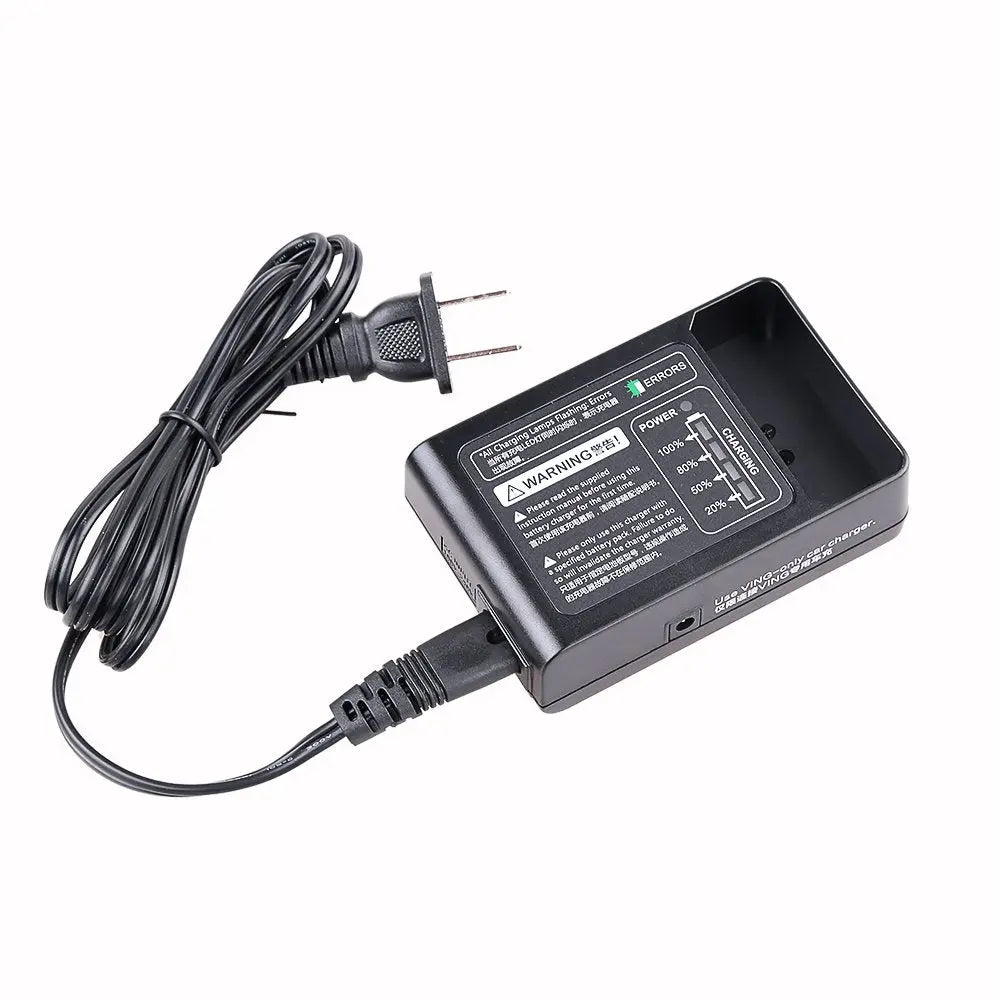 Godox VC 18 VB18 Li ion Battery Charger for V860II and V850II Flash Godox