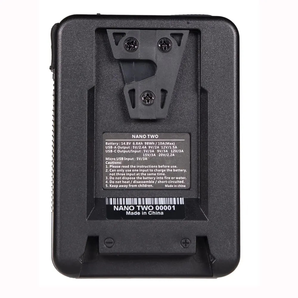 FXLION Nano Two 98Wh Tiny VMount VLock Battery Fxlion