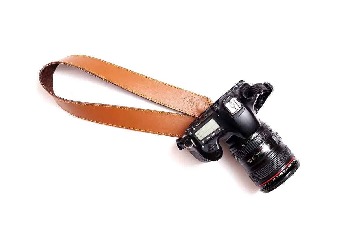 Golden Arrow The Soldier Leather Camera Strap (Tan) Golden Arrow