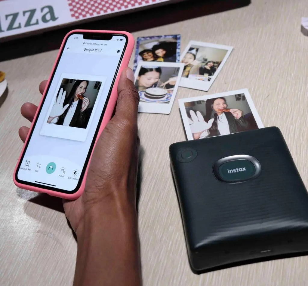 Fujifilm Instax Square Link Smartphone Photo Printer Green Instax