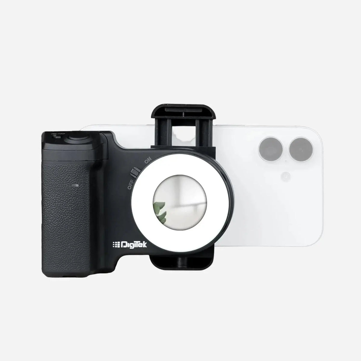 Digitek (DPH 002L) Smartphone Camera Grip with Adjustable Fill Light Digitek