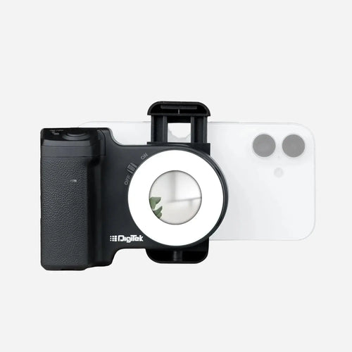 Digitek (DPH 002L) Smartphone Camera Grip with Adjustable Fill Light Digitek