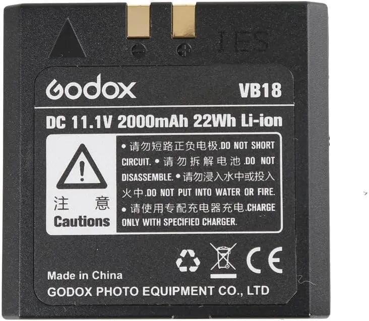 Godox VB18 Li Ion Battery for V850 V860 V860II Flash Godox