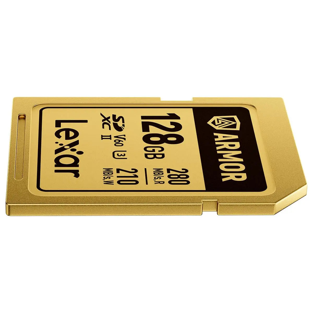 Lexar Professional Armor Gold 128GB UHS II V60 SDXC Memory Card Lexar