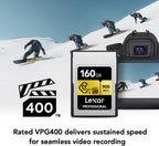 Lexar Professional 80GB CFexpress Type A Gold Memory Card Lexar