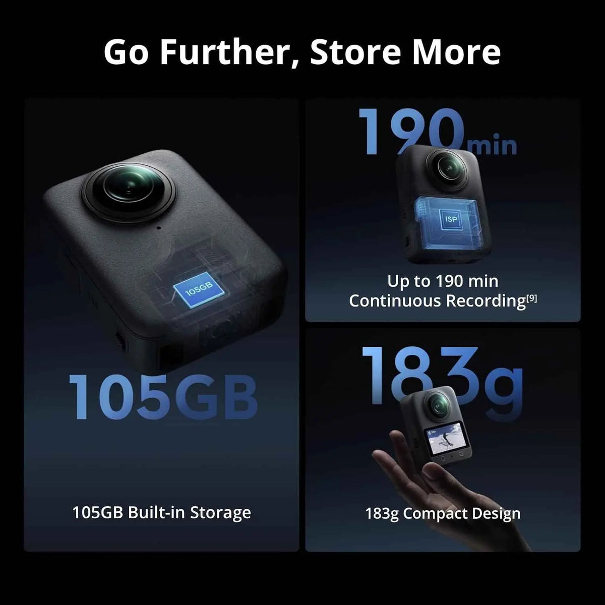 DJI Osmo 360 Standard Combo | 8K 360° Camera