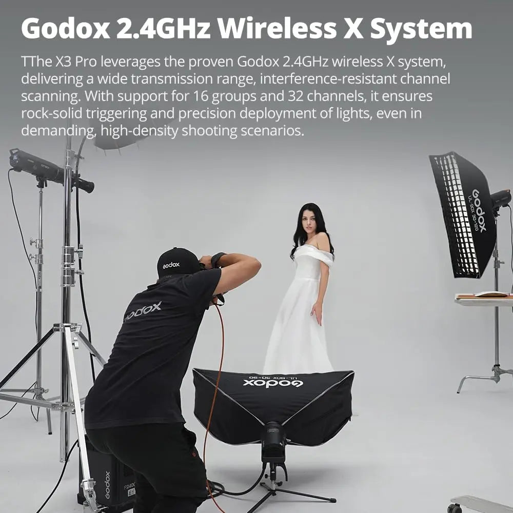 Godox X3 Pro C TTL Wireless Flash Trigger for Canon Godox