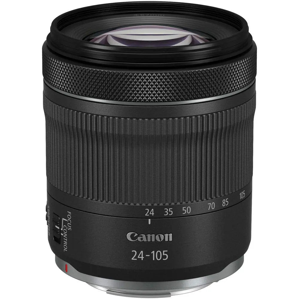 Canon RF 24-105mm STM Zoom Lens for Mirrorless Cameras, Versatile Focal Range, Lightweight Design, Black Canon