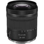 Canon RF 24-105mm STM Zoom Lens for Mirrorless Cameras, Versatile Focal Range, Lightweight Design, Black Canon