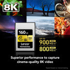 Lexar Professional 80GB CFexpress Type A Gold Memory Card Lexar