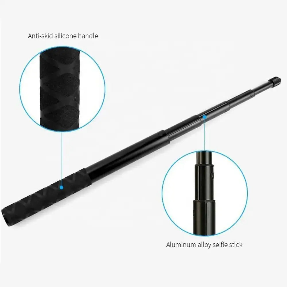 TEKTONIC 120cm Invisible Selfie Stick for Action Cameras Extendable Monopod TEKTONIC