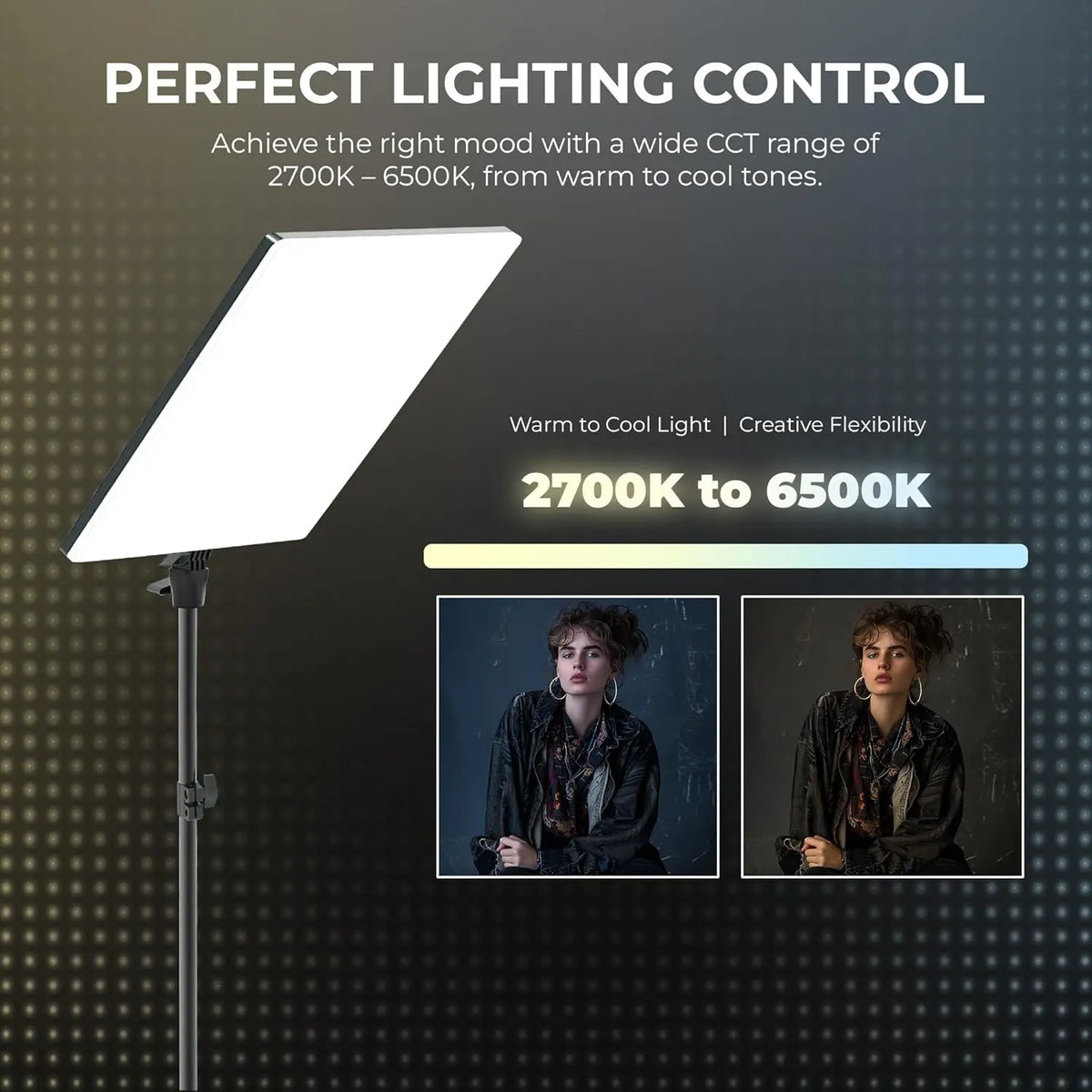 Digitek DPL 019 Ultra Slim Bi-Color 80W LED Panel Light with Remote Control Digitek