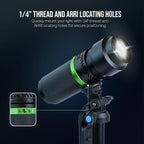 HIFFIN G Flash PRO RGB Photography Flashlight Portable Video Light 30W LED HIFFIN