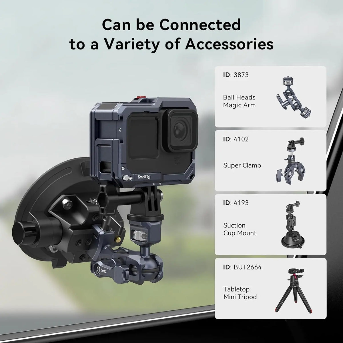 SmallRig Camera Cage for GoPro HERO11 HERO10 HERO9 3084B SMALLRIG
