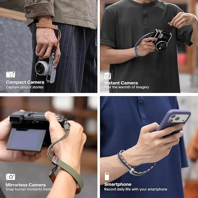 PGYTECH Camera Hand Strap Slim Quick Release Adjustable Secure Wrist Strap PGYTECH