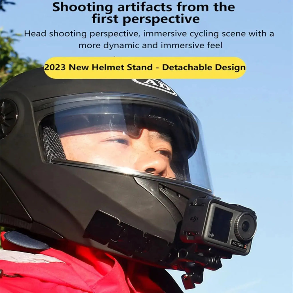 TEKTONIC Helmet Chin Mount for Action Camera Motorcycle Helmet Mount TEKTONIC