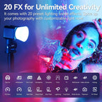 Ulanzi L3 RGB LED Waterproof Video Light Mini Magnetic Cube 2700K 7000K