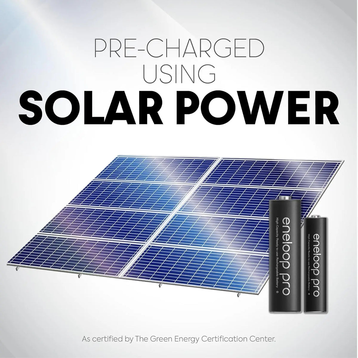 Panasonic Eneloop Pro AA Rechargeable Batteries BK-3HCCE/4BN 2550mAh Panasonic