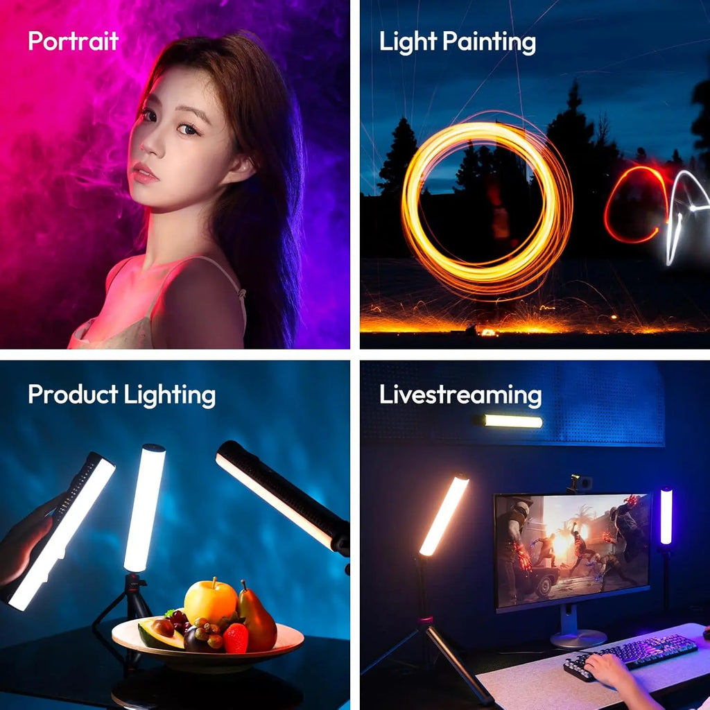 Ulanzi B15RGB RGB Light Wand Portable Magnetic LED Tube Light Ulanzi