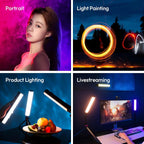 Ulanzi B15RGB RGB Light Wand Portable Magnetic LED Tube Light Ulanzi