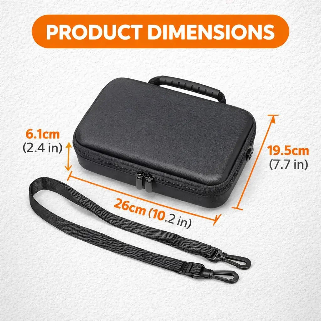 TEKTONIC Carrying Case for DJI Osmo Action 3 Action 4 Action 5 Pro Action 6 and Accessories TEKTONIC