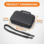 TEKTONIC Carrying Case for DJI Osmo Action 3 Action 4 Action 5 Pro Action 6 and Accessories TEKTONIC