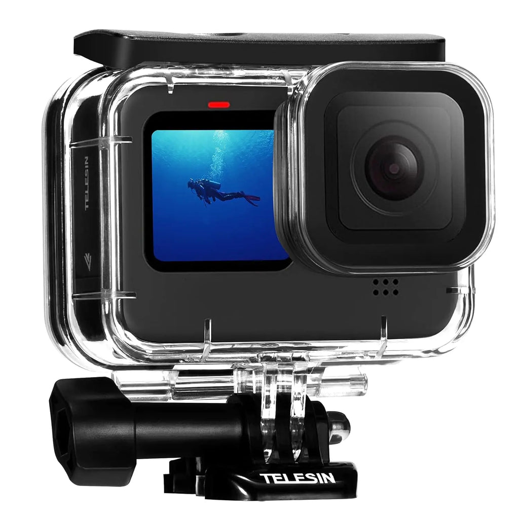 TELESIN Waterproof Dive Case for GoPro Hero 10/9 Black TELESIN