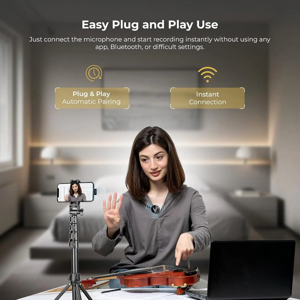 Digitek DWM 124 2 in 1 Wireless Microphone Digitek