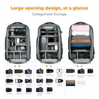 K and F Concept 25L Camera Backpack with Laptop Compartment K&F