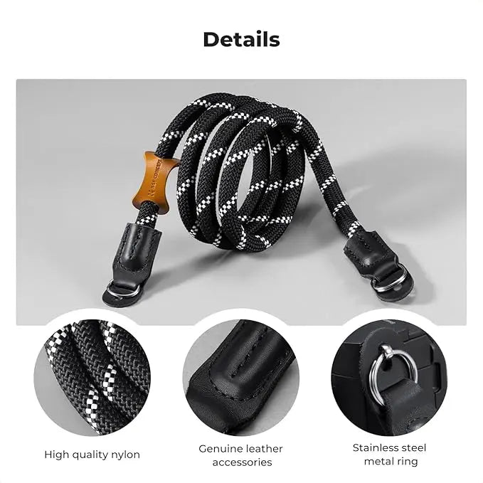 K and F Concept 100cm Nylon Rope Camera Neck Strap K&F