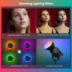 HIFFIN (COB-150P) 150W RGB LED Video Light HIFFIN