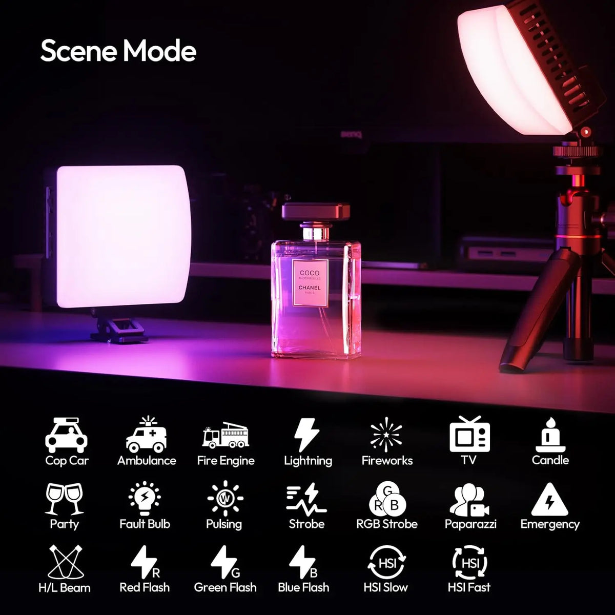 Ulanzi C10 10W Portable Selfie LED Light Ulanzi