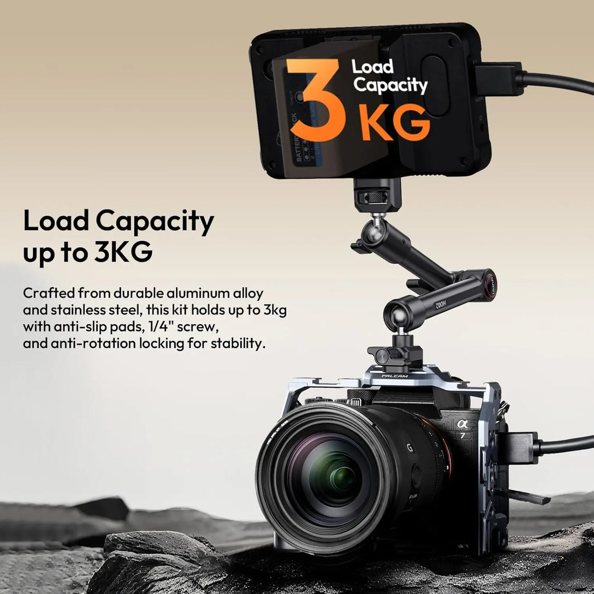 ULANZI HD02 10 Inch Camera Magic Arm Ulanzi