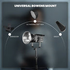 HIFFIN COB 250P 250W Bi Color Continuous LED Video Light HIFFIN