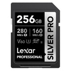 Lexar Professional Silver Plus 64 GB SDXC UHS I Memory Card Lexar