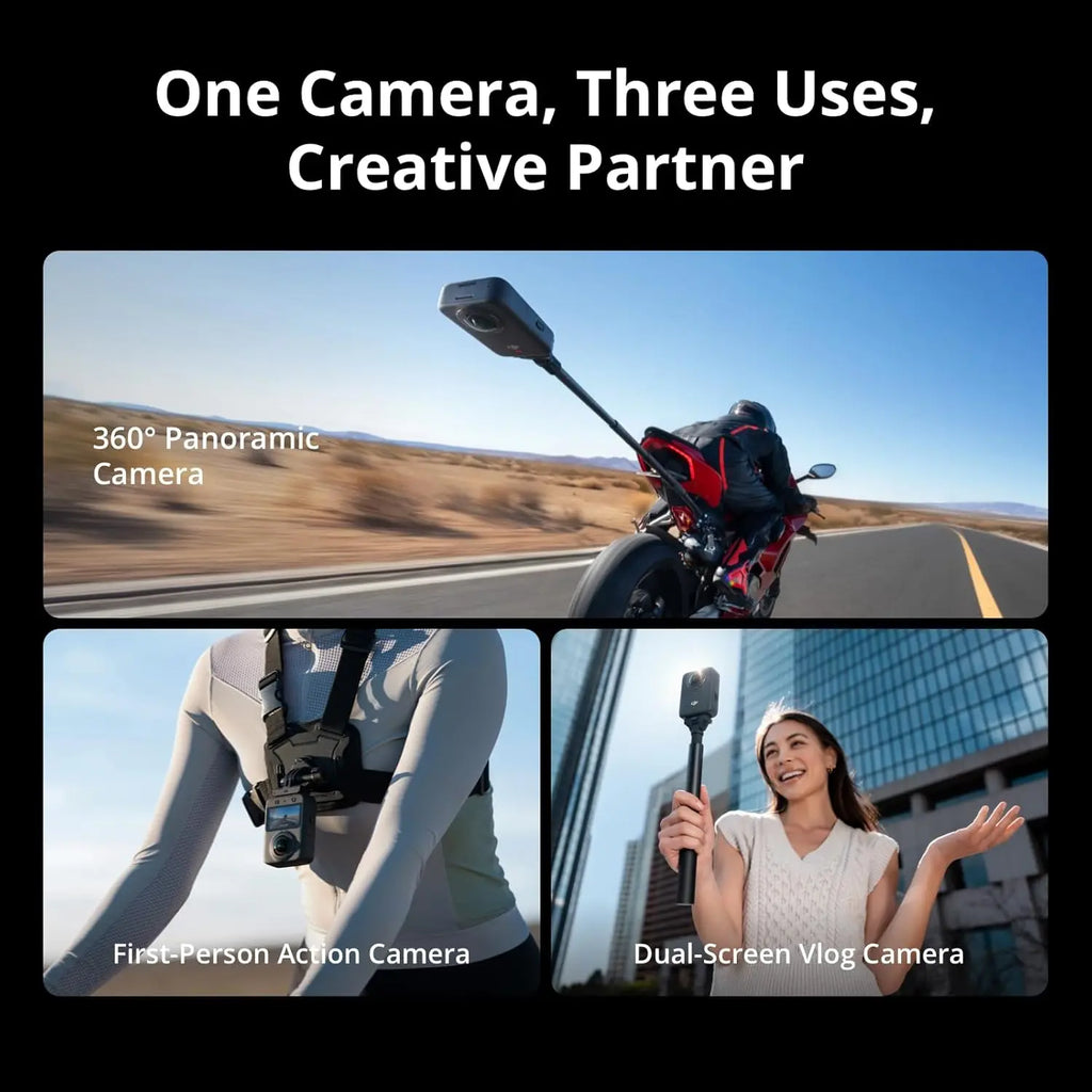 DJI Osmo 360 Camera Adventure Combo | 8K 360° Camera DJI