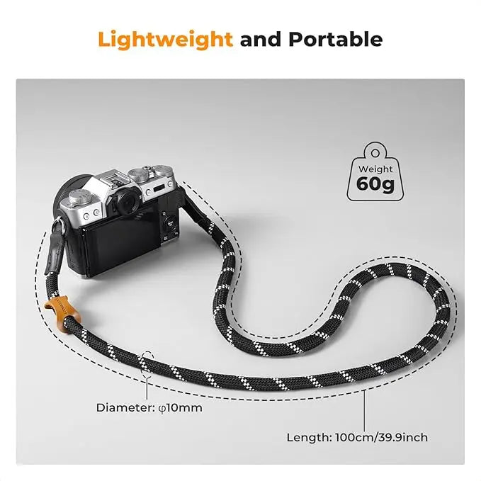 K and F Concept 100cm Nylon Rope Camera Neck Strap K&F