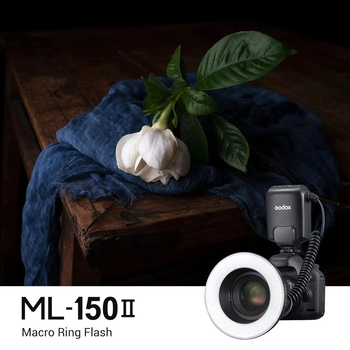 Godox ML150II Macro Ring Flash Light GN12 Godox