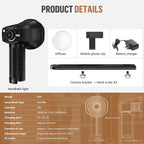 Lensgo 40H Retro Camera Flash Light Rechargeable Bi Color 2700K to 7000K Lens Go