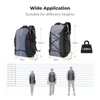 K and F Concept 25L Camera Backpack with Laptop Compartment K&F