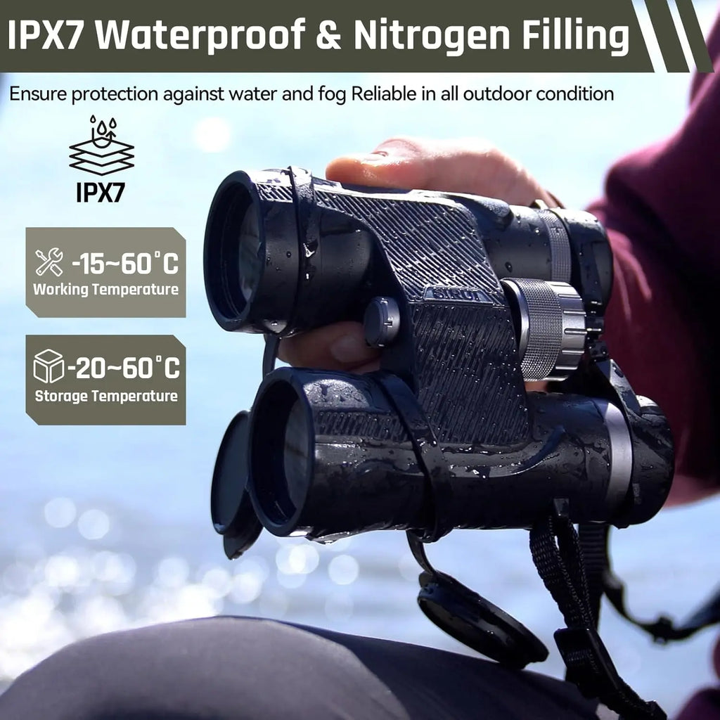 SPORTICH 10x42 HD Binoculars with ED Glass sirui