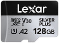 Lexar Silver Plus 128GB Micro SDXC Memory Card Lexar