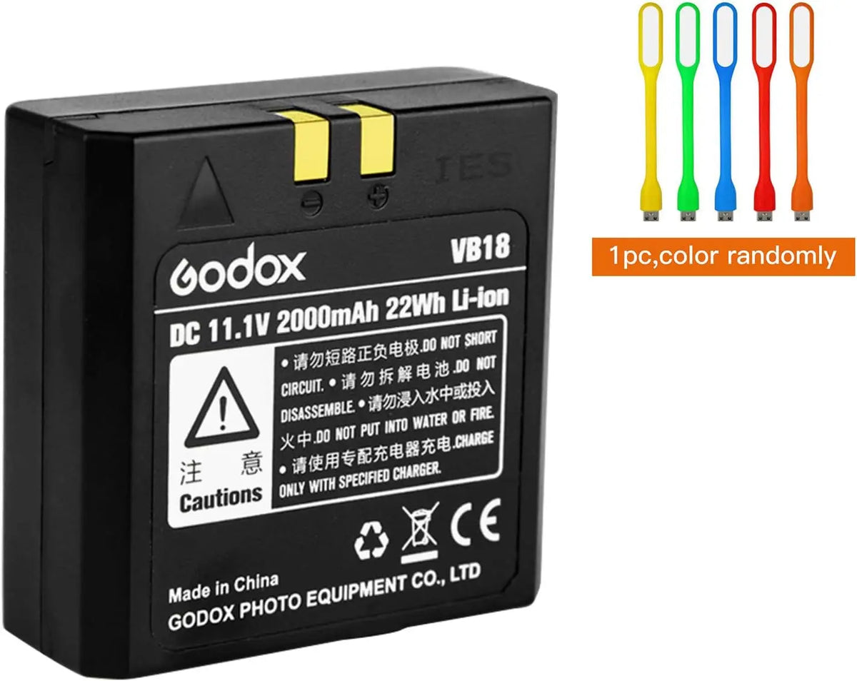 Godox VB18 Li Ion Battery for V850 V860 V860II Flash Godox