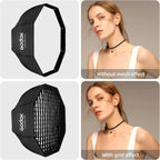 Godox SB GUE120 Octa Softbox with Bowens Mount and Grid Godox