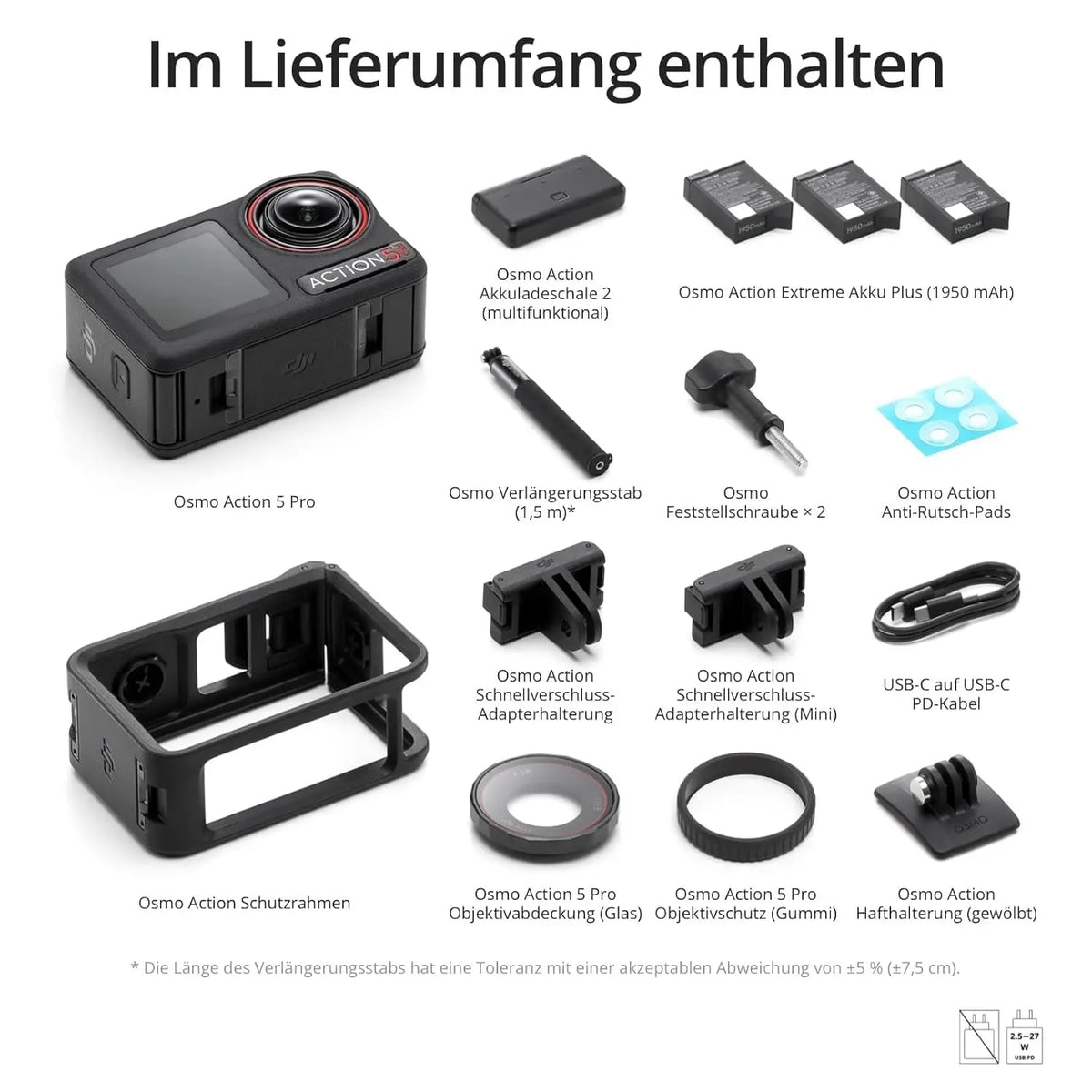 DJI Osmo Action 5 Pro Adventure Combo 4K Action Camera DJI