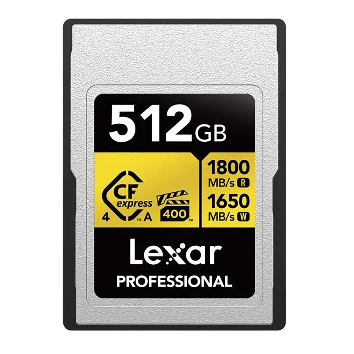 Lexar Professional GOLD Series 512GB CFexpress 4.0 Type A Memory Card Lexar