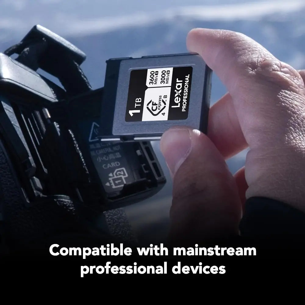 Lexar 1TB Professional CFexpress Type B Silver 4.0 Memory Card Lexar